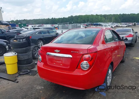 2012 Chevrolet Sonic 2Lt from USA, damaged, VIN 1G1JC5SH5C4169805